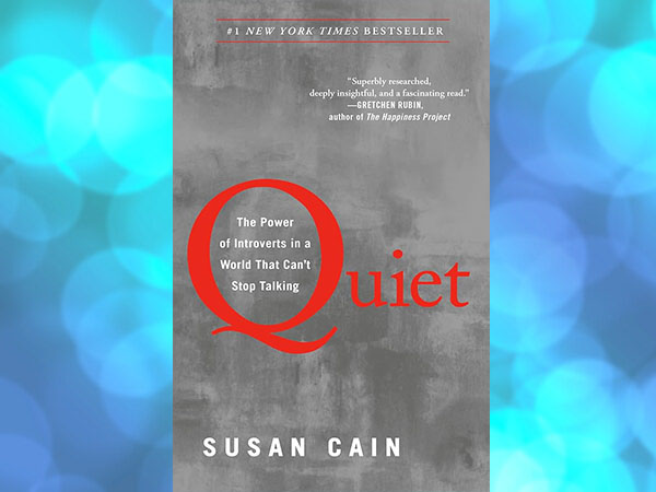 A book cover of the book Quiet: The power of introverts in a world that can't stop talking by Susan Cain